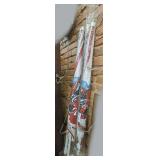 PAIR OF COCA-COLA BEACH FLAGS WITH ORIGINAL PLASTIC BAGS