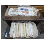 LARGE GROUP OF VINTAGE SEWING PATTERNS