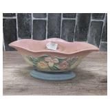VINTAGE HULL POTTERY 12-IN CONSOLE BOWL