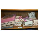 VINTAGE DOLLS ON SHELF MARKED 1439