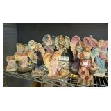 ALL ANGEL FIGURINES IN SHELF AREA MARKED 1415 INCLUDING JIM SHORE HEARTWOOD CREEK