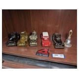 COLLECTIBLE AVON BOTTLES AND 4WD MEDALLION