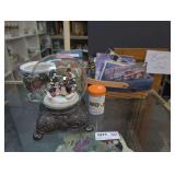 OLDE VILLAGE BREAKFAST OATS TIN, ICE RINK SNOW GLOBE, CDS, AND MORE ENCOUNTER TOP AREA MARKED 1571