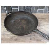 OLD UNSIGNED 13-IN CAST IRON PAN