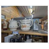 LONGABERGER POTTERY PITCHER, HALL