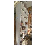 WHITE OPEN BOOKCASE SHELF UNIT *** SPECIAL PICKUP INSTRUCTIONS ***