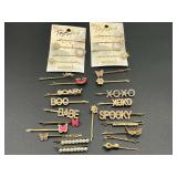 Ladies decorative hairpins, approximately 28 pieces, see pictures for details.