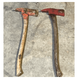 B1...Firefighters pick head axes, two pieces, see pictures for details.