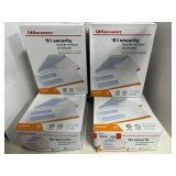 Office Depot window security envelopes, 4-500 ct boxes, see pictures for details.