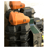 B1...Pallet lot of assorted empty carrying/storage cases, see pictures for details.