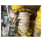 Pallet lot of assorted fire hose, see pictures for details.