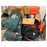 Pallet lot of assorted hazmat gear, see pictures for details.