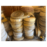 Pallet lot of assorted fire hose, see pictures for details.