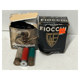 Remington & Fiocchi 16 gauge shotgun shells, two boxes, tub is not included, see pictures for details.