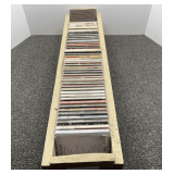 Large CD assortment with custom storage box, see pictures for details.