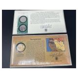 1999-2000 United States Mint Sacagawea Golden Dollar & Pennsylvania Quarter Coin Covers