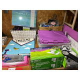 Large crafting supply lot, includes Creation Stations, Crafter’s Companion  case, scrapbook album, bow maker, embossing heat tool, and so much more. See pictures for details.