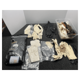 Assortment of ladies vintage evening gloves, and more. See pictures for details.