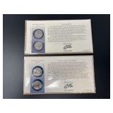 2008 United States Mint Arizona and Oklahoma Quarter Dollar Sets