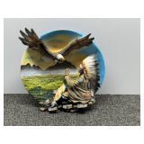 Native American art sculpture, see pictures or details.