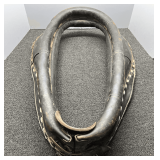 Horse Collar with Leather Construction