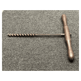 Auger Drill with Wooden Handle