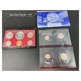 1976 United States Proof Set and 1999 Susan B. Anthony Uncirculated Coin Set