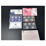 1999 United States Mint 50 State Quarters Proof and Uncirculated Coin Sets
