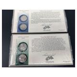 2006 Nevada and Nebraska State Quarters Historic Covers