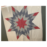 Small quilted blanket from the Cracker Barrel country store, see pictures for details.