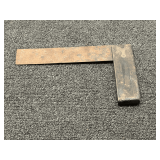 Metal and Wood Tri Square