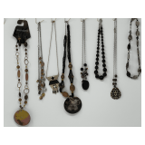 Assorted Costume Jewelry Necklaces and Earrings