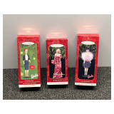 Hallmark Keepsake ornaments, set of three, comes with original boxes, see pictures for details.
