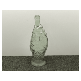 Fish shaped wine bottle, see pictures for details.