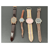 Assorted Wristwatches: Anne Klein, Joan Rivers Classics, and More