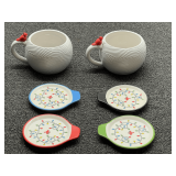 Temptations mug sets, with coasters, see pictures for details.