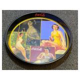 Vintage Coca-Cola serving tray, believed to be a reproduction, see pictures for details.