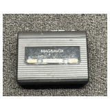 Magnavox portable stereo cassette player, comes with a belt clip, working condition unknown, see pictures for details.