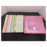 Bling extreme crafting kit, also includes Anna Griffin Perfect Pallet II cardstock, in original box. See pictures for details.