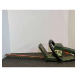 Black & Decker 16” electric hedge trimmer, powers up, see pictures for details.