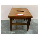 Small wooden stepstool, see pictures for details.