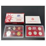2000 United States Mint Silver Proof Set