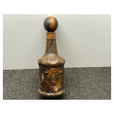 Vintage leather bound decanter, see pictures for details.