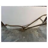 Antique horse drawn walking plow, see pictures for details.