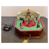 Mr. Christmas Holiday Ballroom vintage musical decoration, does work, see pictures for details.