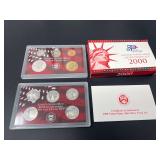 2000 United States Mint Silver Proof Set
