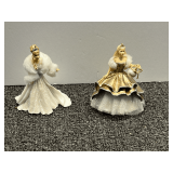 Two Barbie Hallmark ornaments, see pictures for details.