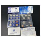 2000 United States Mint Proof and Uncirculated Coin Sets