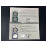 2008 United States Mint Historic Cover Quarter Dollar Set - New Mexico and South Carolina