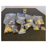 Small, Disney themed miniature toys. Tub is not included, see pictures for details.